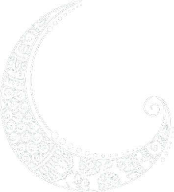 Stylized sliver moon image